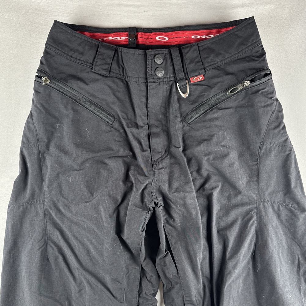 Vintage Y2K Oakley Road Fuel Snowboard Ski Pants Black Small